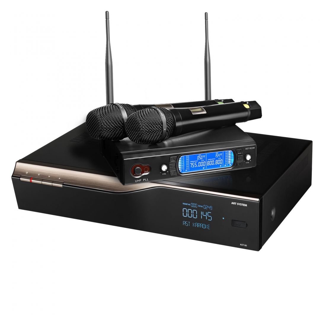караоке-комплект AST-50 c микрофонами в Монино