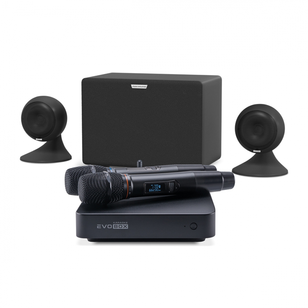 караоке-комплект EVOBOX Plus + EvoSound Sphere 2.1 в Монино