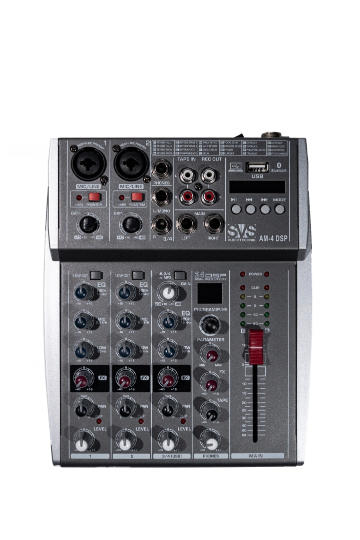 SVS Audiotechnik mixers AM-4 DSP Аналоговый микшерный пульт, 4-канала в Монино