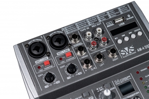 SVS Audiotechnik mixers AM-4 DSP Аналоговый микшерный пульт, 4-канала в Монино